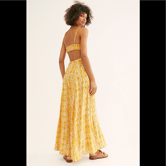 Free People Dresses & Skirts - Free People Milana Dress Yellow NWT